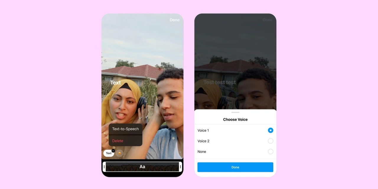 Instagram, Ses Efekt ve Yeni Metinden Konuşmaya Özelliğini Duyurdu