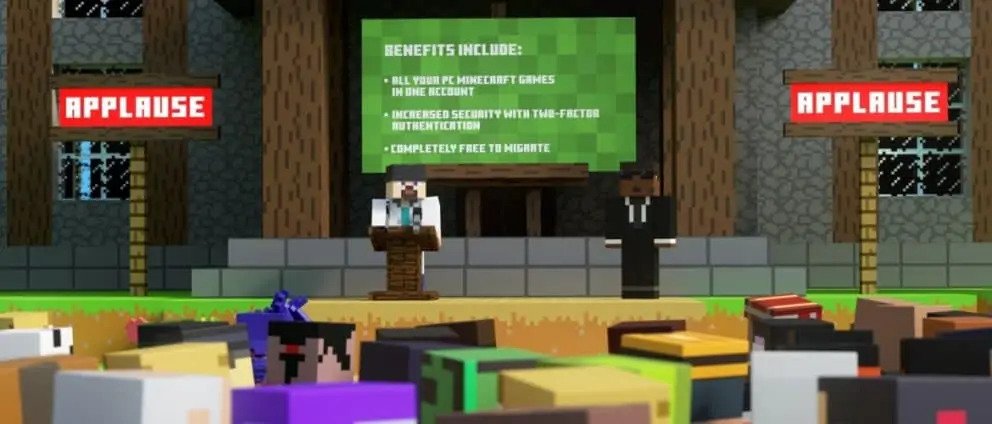 Minecraft, Mart'tan İtibaren Bir Microsoft Hesabı Gerektirecek