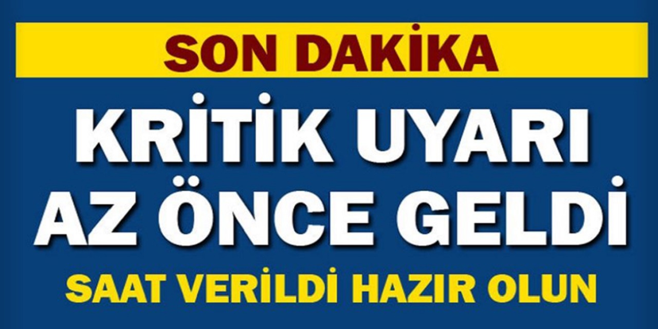 Bugün kuvvetli geliyor, hazır olun: Az önce İl il uyarılar geldi! Alarm verildi çok şiddetli olacak