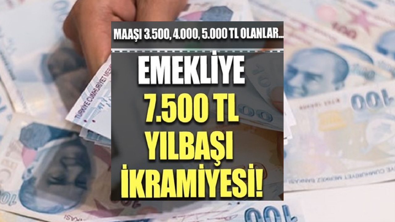 14 Milyon emekliye akşam saatlerinde büyük müjde; Emekliye 7.750 bin TL Yılbaşı İkramiyesi! Bu haber emekliyi bayram ettirecek