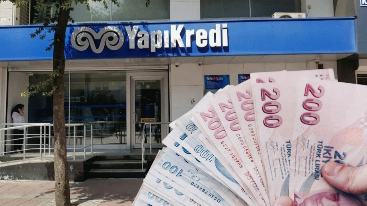 Yapı Kredi Bankası'ndan Az Önce Açıkladı! TCKN Sonu 0-2-4-6-8 Olanlara 25 Bin Lira Nakit Para Verilecek...