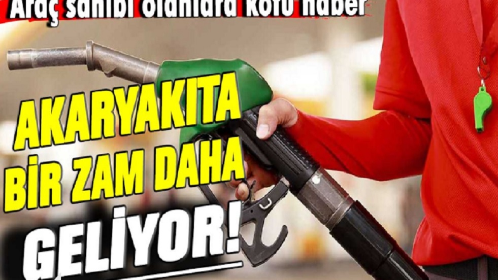 Akaryakıta Zam Geliyor! Otomobil Sahipleri Çok Üzülecek! İşte Güncel Rakamlar...