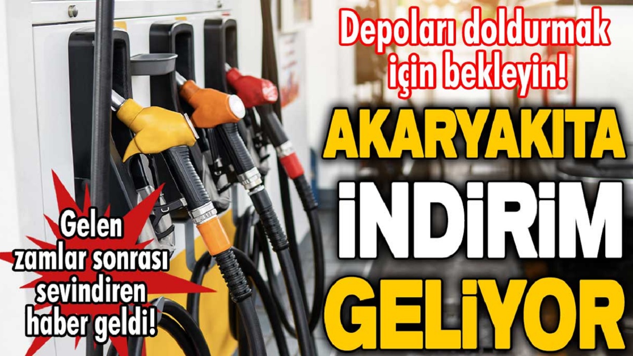 BENZİN-MAZOT dev indirim geliyor! Benzin fiyatı ve motorin fiyatları ne kadar, kaç TL oldu?