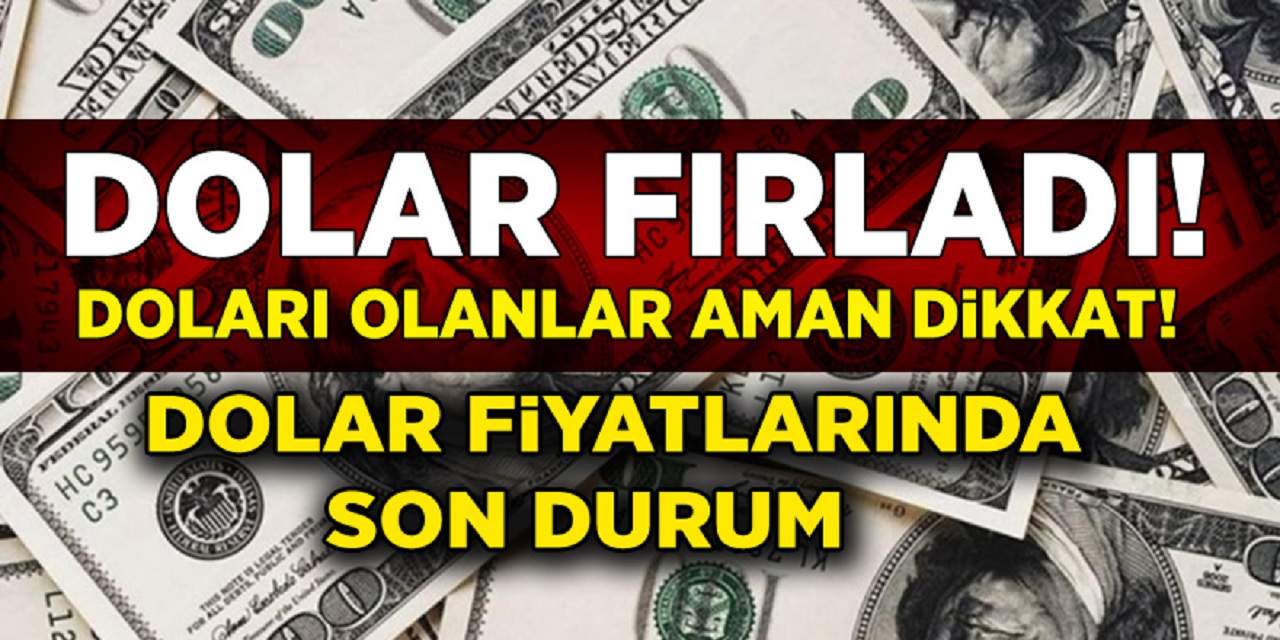 Türkiye korkunç bir güne uyandı: Dolar uçuşa geçti rekor kırıyor