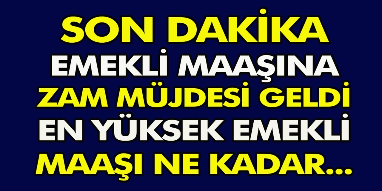Milyonlarca memur ve emeklinin beklediği zam tablosu netleşti! En düşük emekli ve memur maaşı kaç lira olacak?
