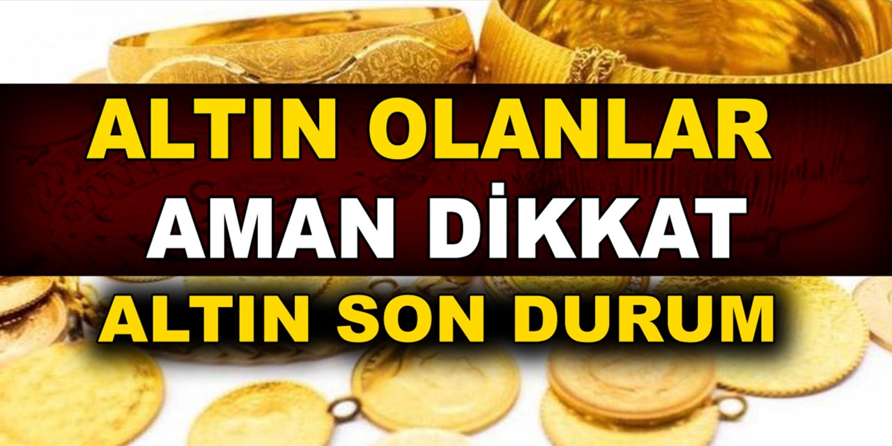 SON DAKİKA: 22 Ayar bilezik, gram ve çeyrek altın sahiplerine az önce müjdeli haber verildi!