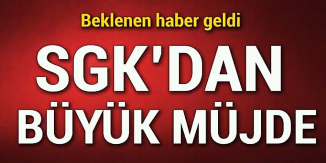 SGK Büyük Müjde Geldi: Bu belgeyi getirene 5 bin 100 TL maaş bağlayacak
