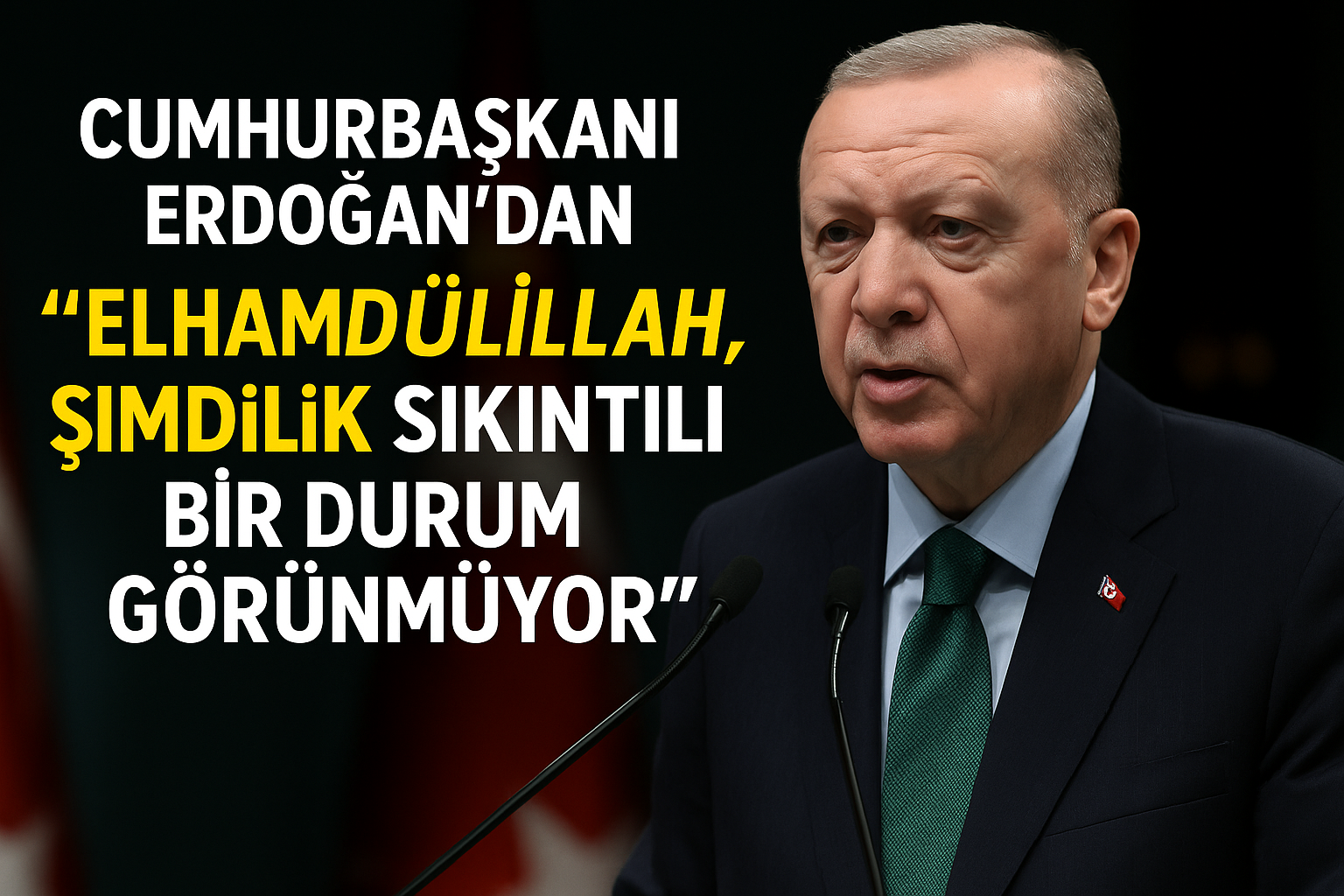 Cumhurbaşkanı Erdoğan’dan Deprem Açıklaması: “Elhamdülillah, Şimdilik Sıkıntılı Bir Durum Görünmüyor”