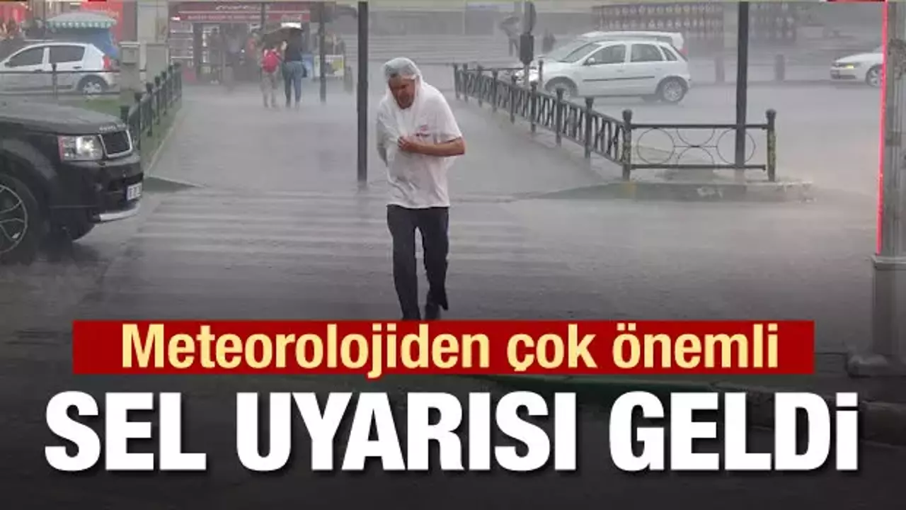 Meteoroloji'den 11 İle Sarı Kodlu Uyarı: Kuvvetli Yağış ve Sel Tehlikesi Kapıda