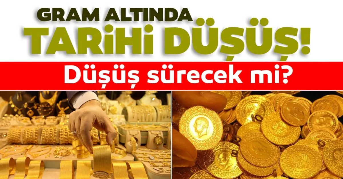 Altın Fiyatlarında Şok! Bir Günde Çöküş Yaşandı, Kimse Beklemiyordu
