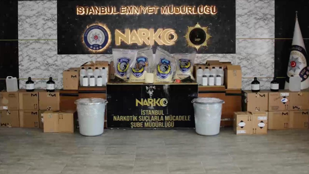 İstanbul’da Dev Uyuşturucu Operasyonu: 1 Tonun Üzerinde uyuşturucu Ele Geçirildi