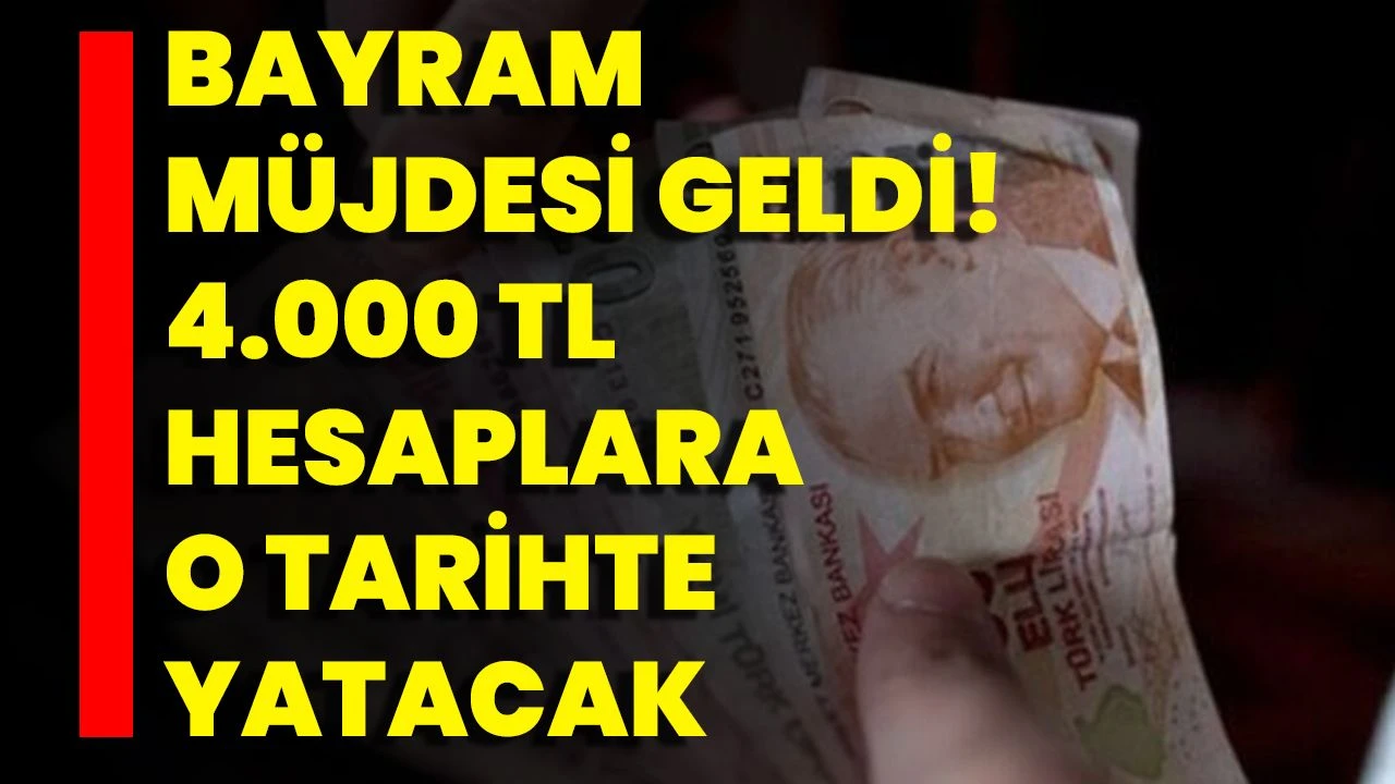 SON DAKİKA:2025 Emekli Kurban Bayramı İkramiyesi: 4.000 TL Ne Zaman Hesaplara Yatacak? İşte Ödeme Takvimi!