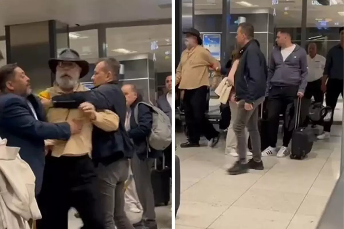 Ünlü Restoran Sahibi Cüneyt Asan Havalimanında Gergin Anlar Yaşadı: "Sen Kimi Doğruyorsun?"
