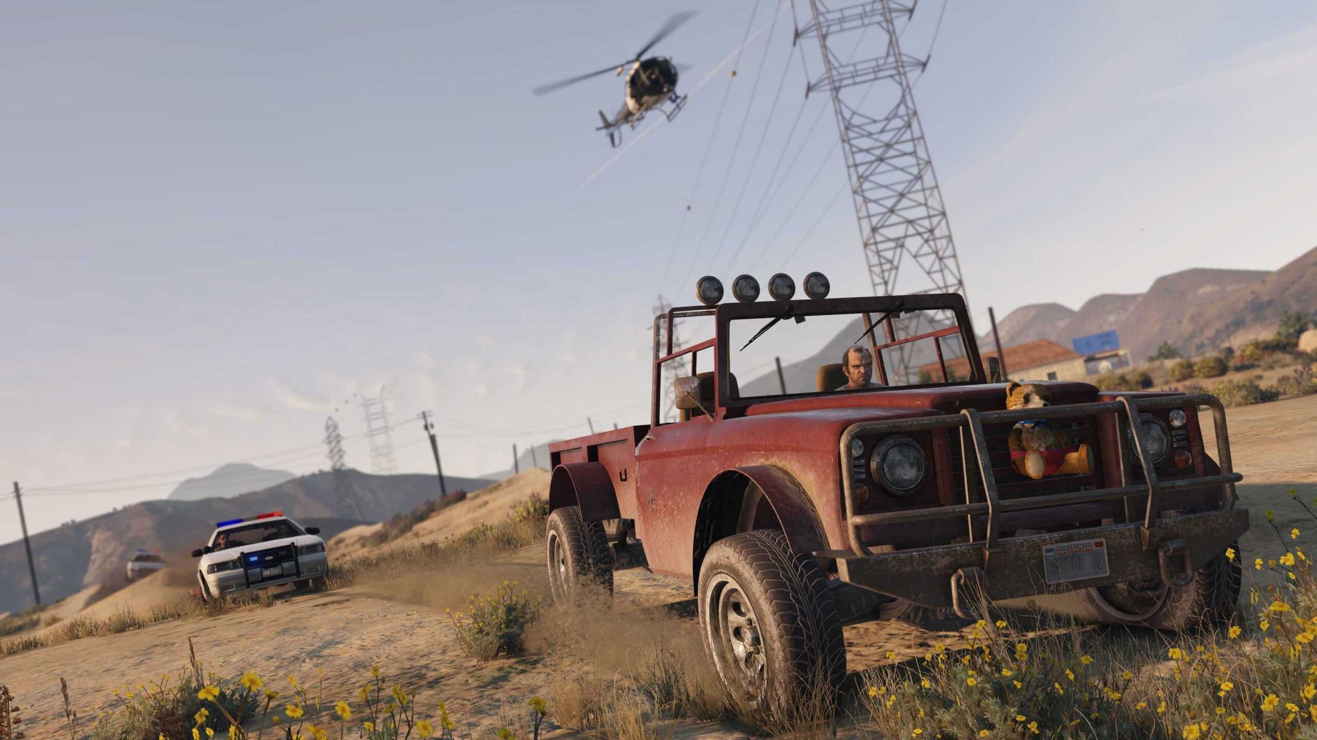 GTA 5'in yeni 4K ekran görüntüleri yayınlandı