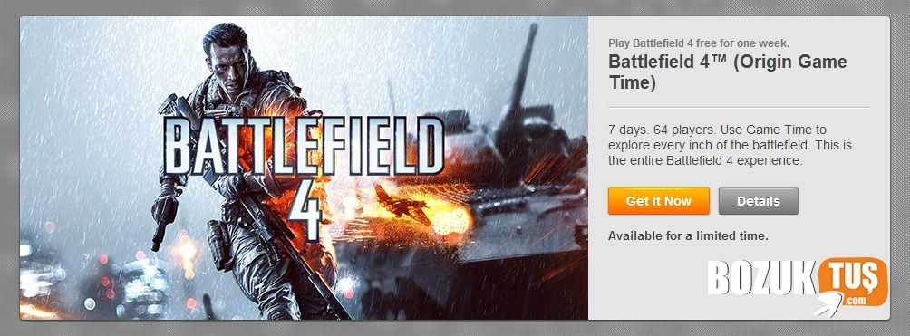 Battlefield 4 Bir Haftalığına Ücretsiz Oldu!