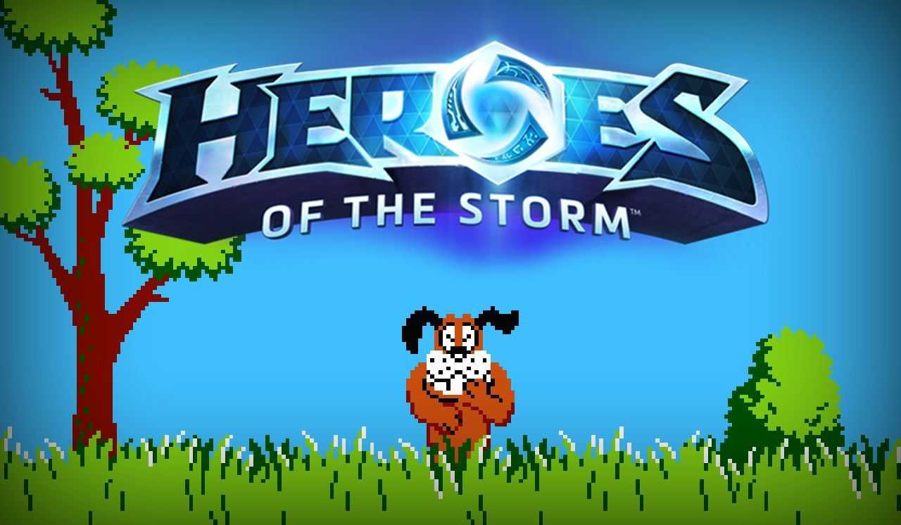 heroes of the storm da duck hunt oynayin