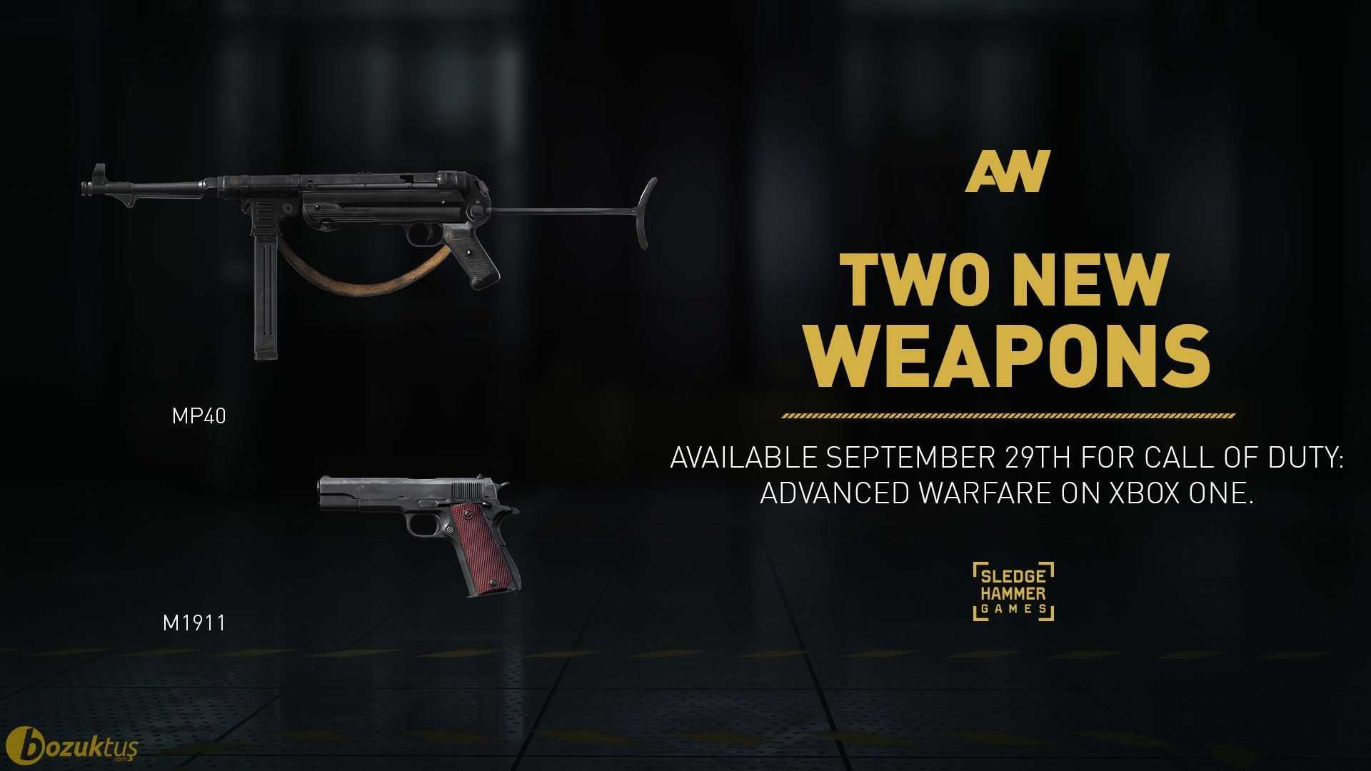 Call of Duty: Advanced Warfare'a yeni silahlar geliyor