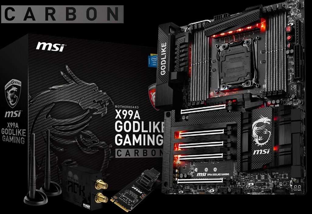 MSI Carbon Edition anakartları tanıtıldı