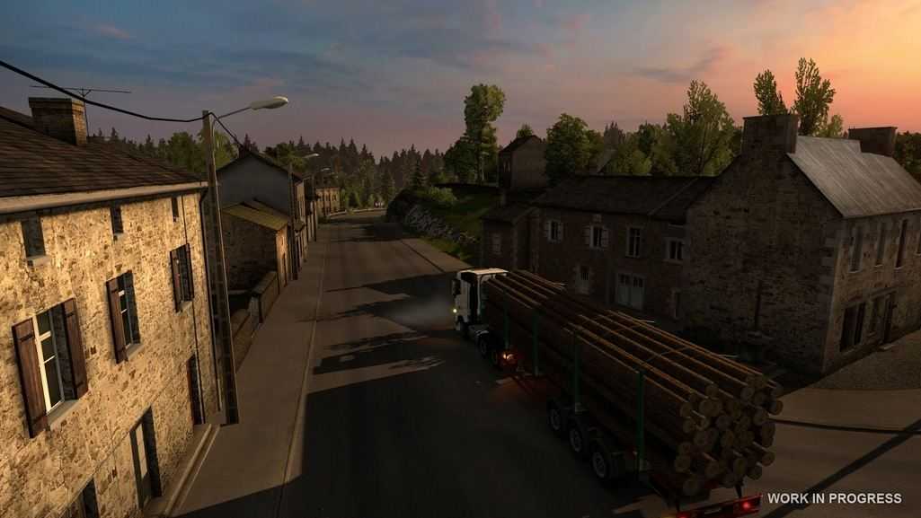 Euro Truck Simulator 2 Fransa