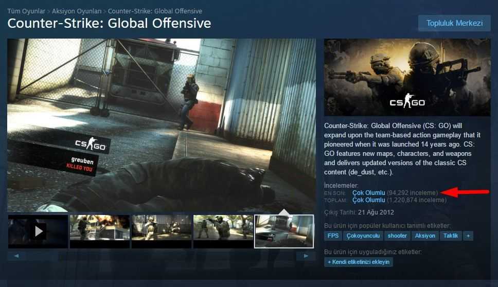 Steam kullanıcı inceleme sistemi genişledi