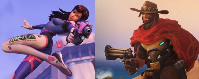 Overwatch D-Va McCree