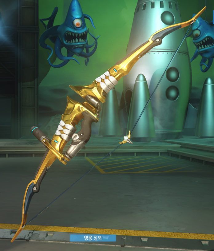 overwatch hanzo storm bow golden guns