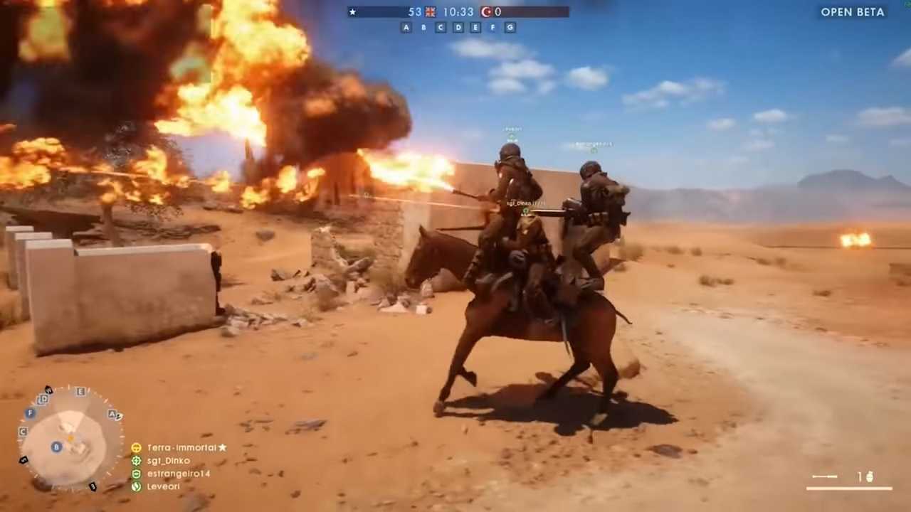 Battlefield 1 Beta Glitch