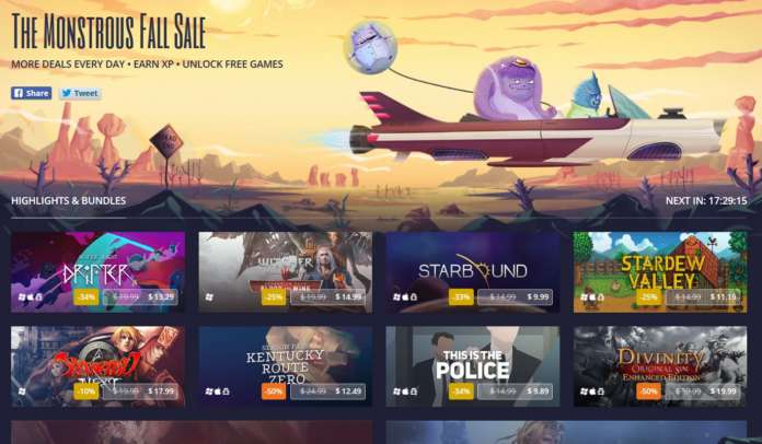 The Monstrous Fall Sale