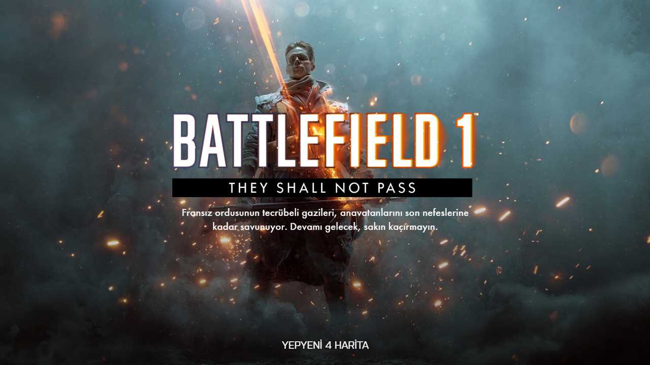 Battlefield 1 They Shall Not Pass DLC