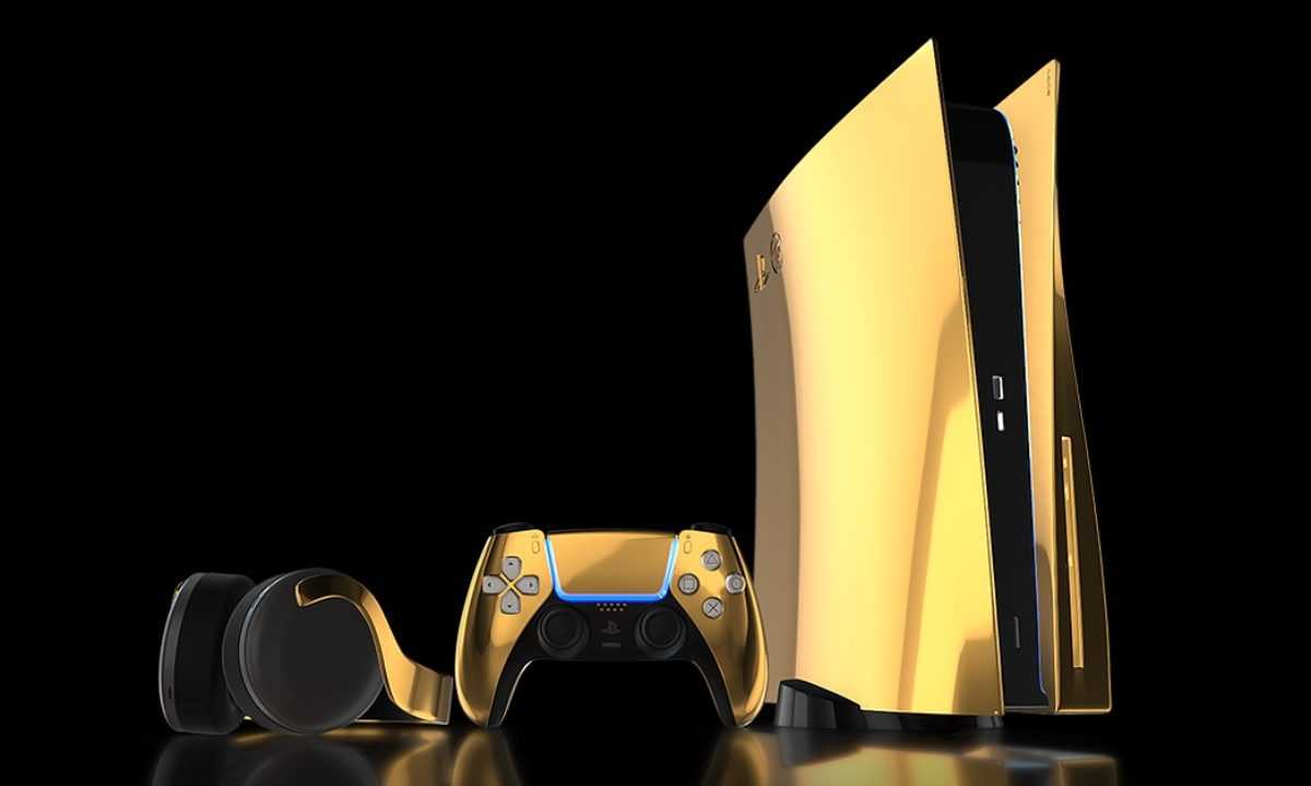 Altın Kaplama PlayStation 5