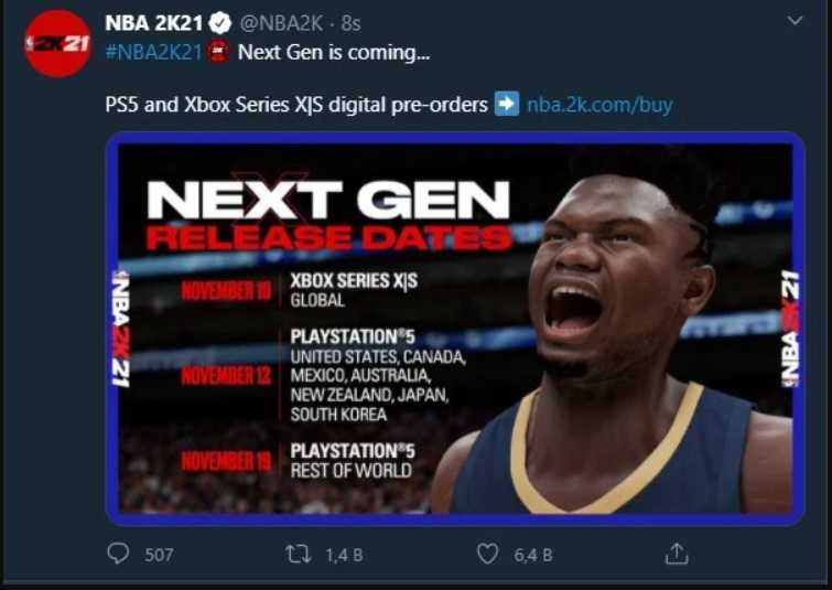 NBA 2K21