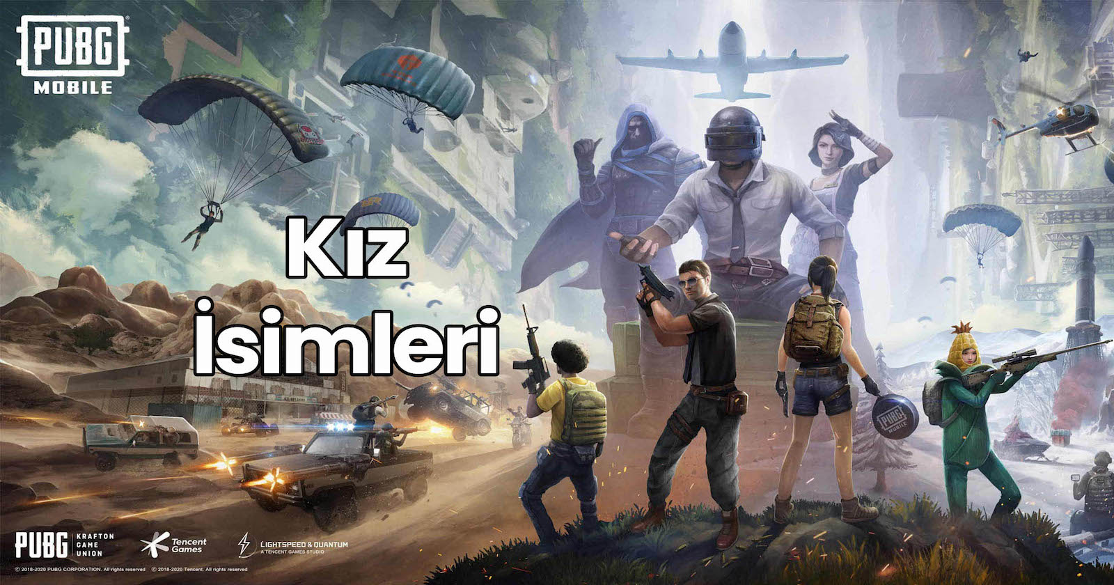 En İyi Kız PUBG Mobil Nickleri